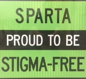 Sparta Proud to be Stigma Free